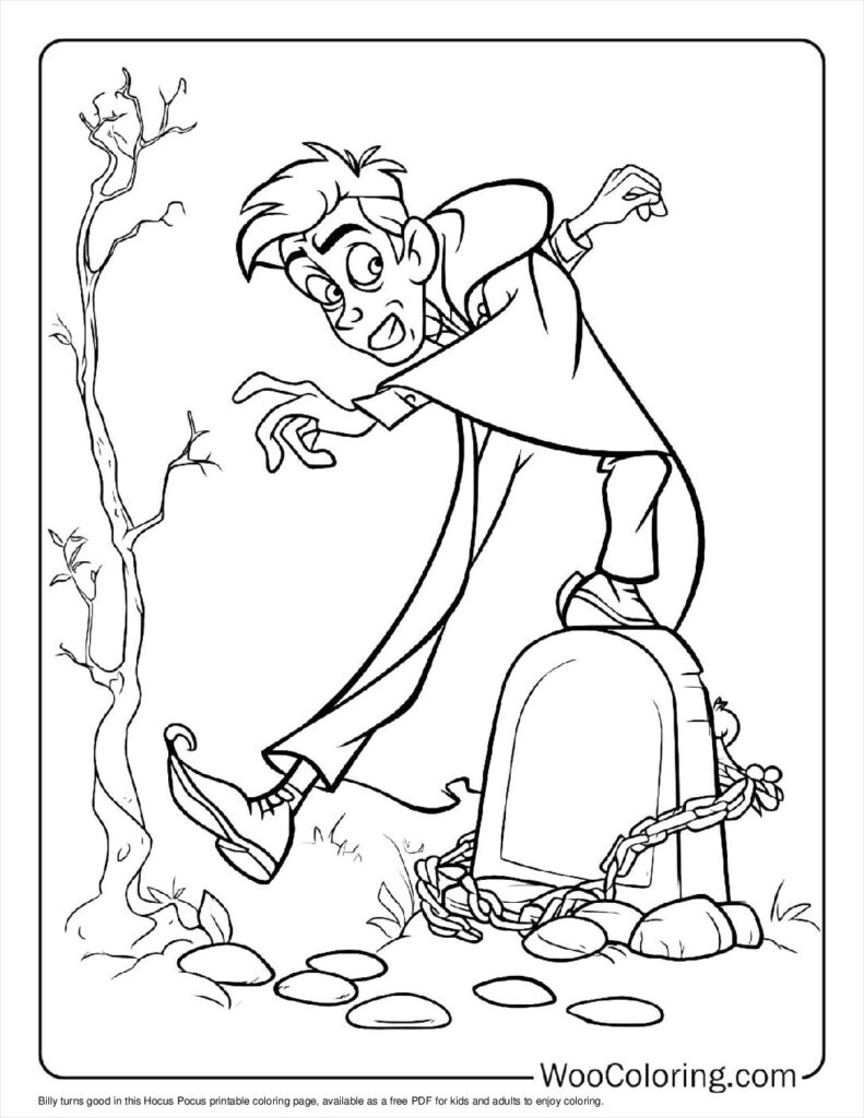 100  Hocus Pocus coloring pages  Free PDF To Print  - 86