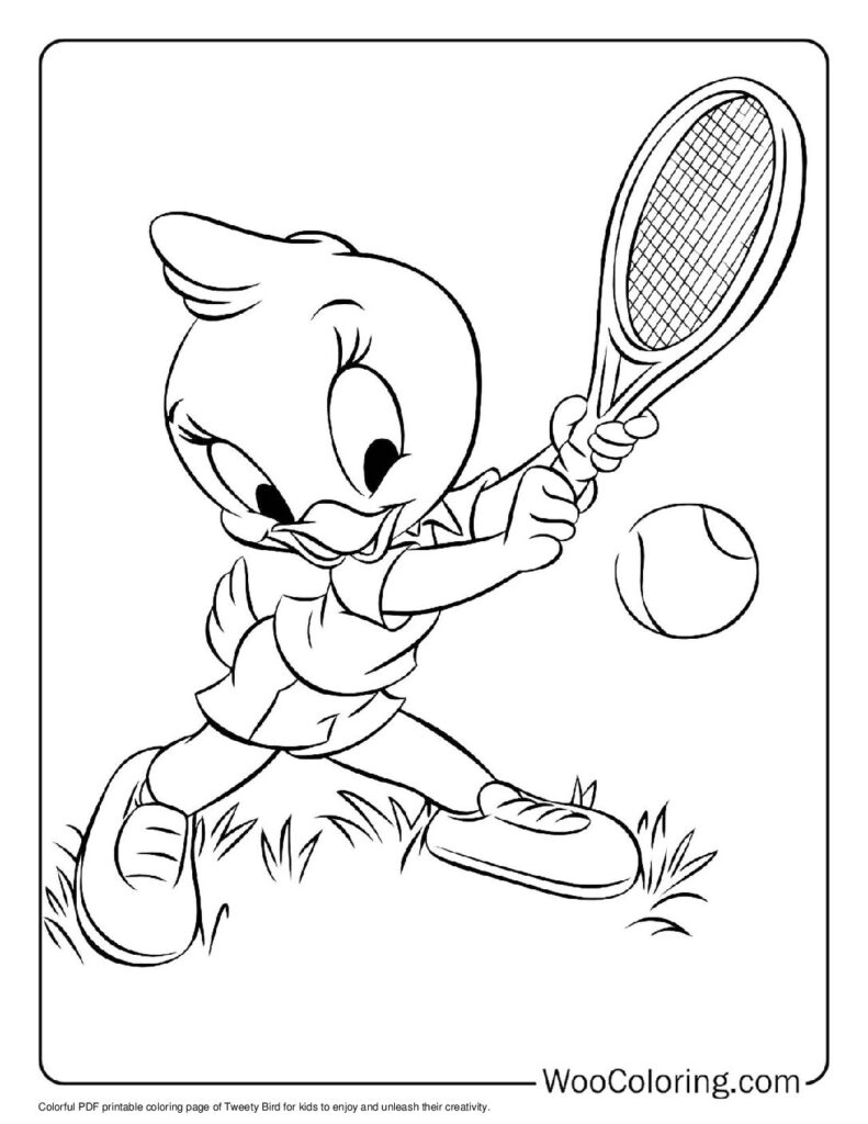 100  Tweety Bird coloring pages  Free PDF To Print  - 60