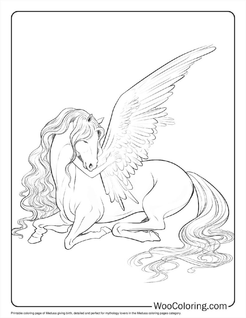 100  Medusa coloring pages  Free PDF To Print  - 75