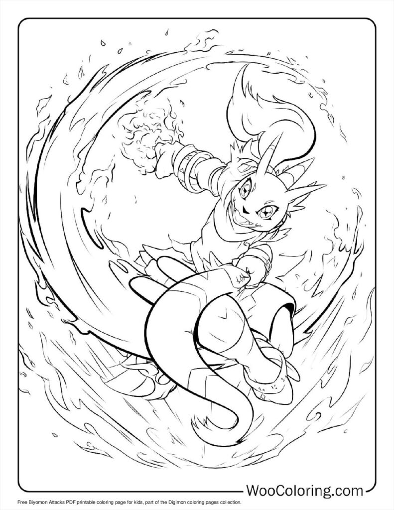 100  Digimon coloring pages  Free PDF To Print  - 49