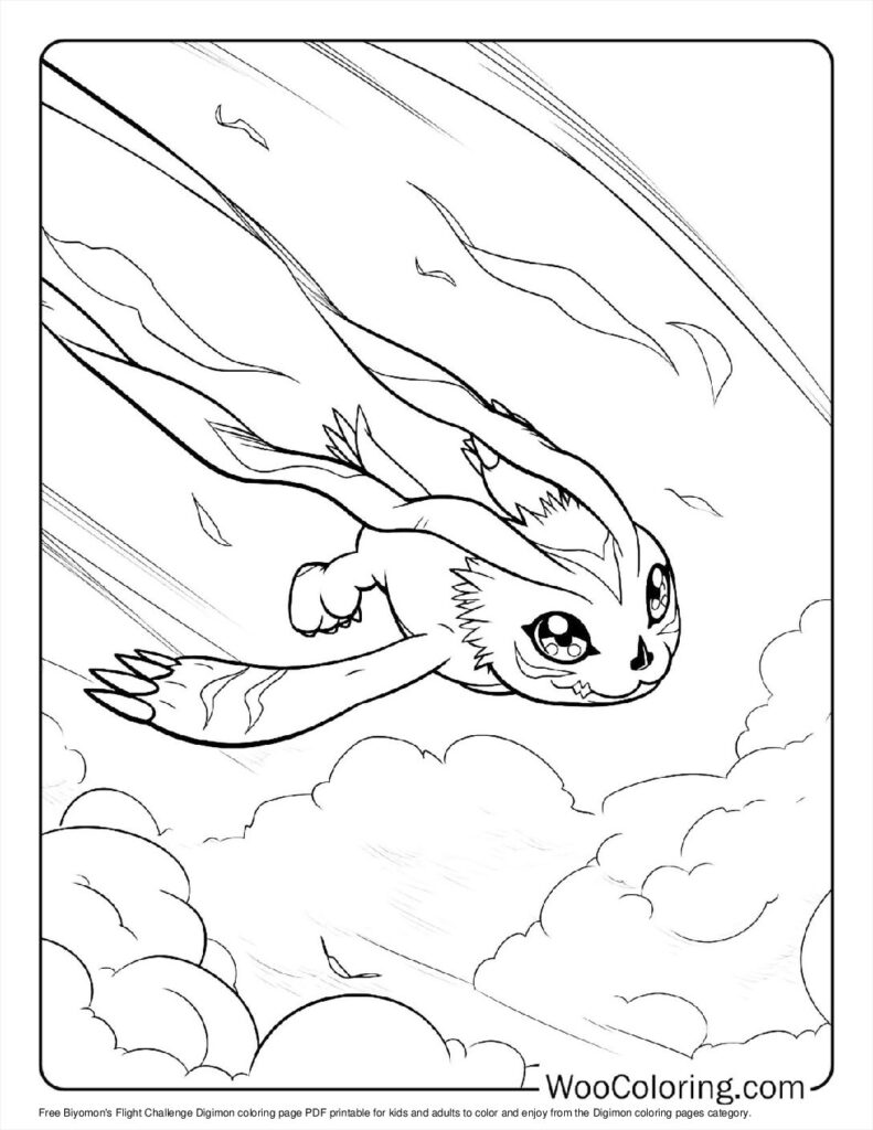 100  Digimon coloring pages  Free PDF To Print  - 8