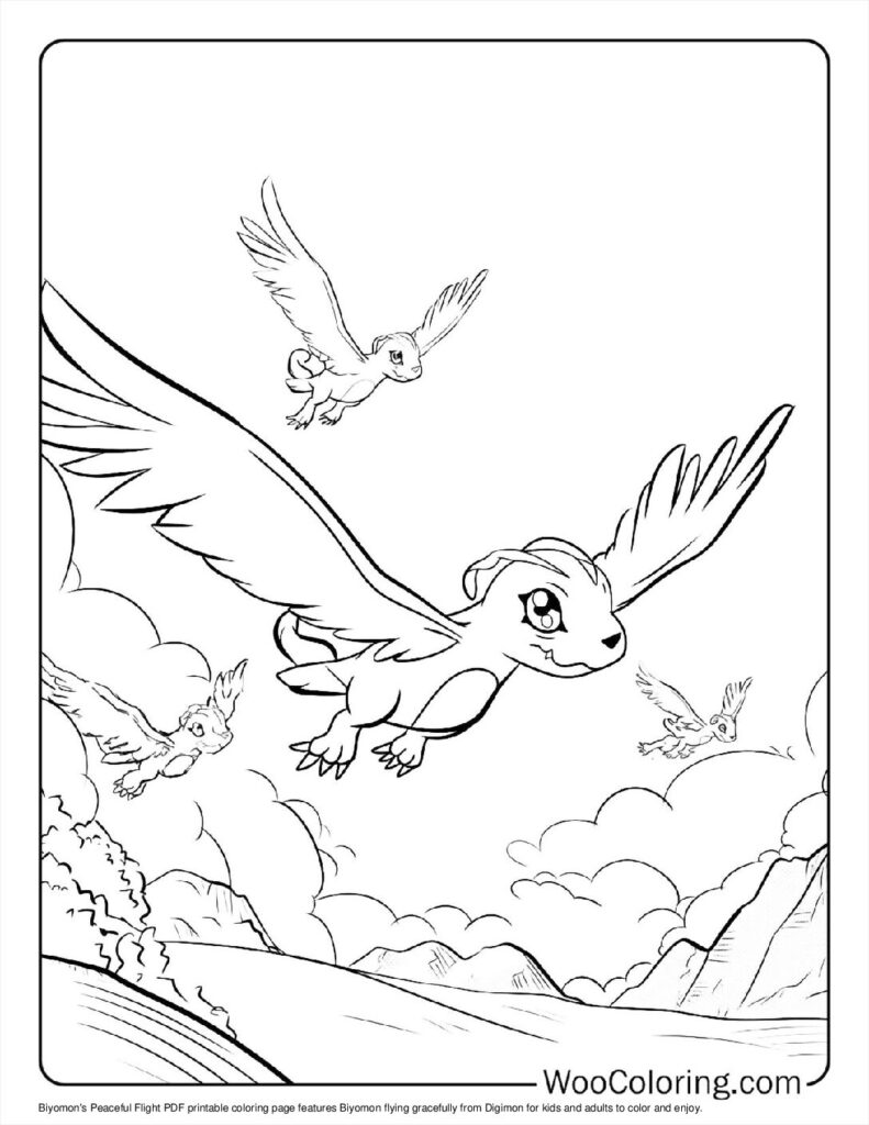 100  Digimon coloring pages  Free PDF To Print  - 9