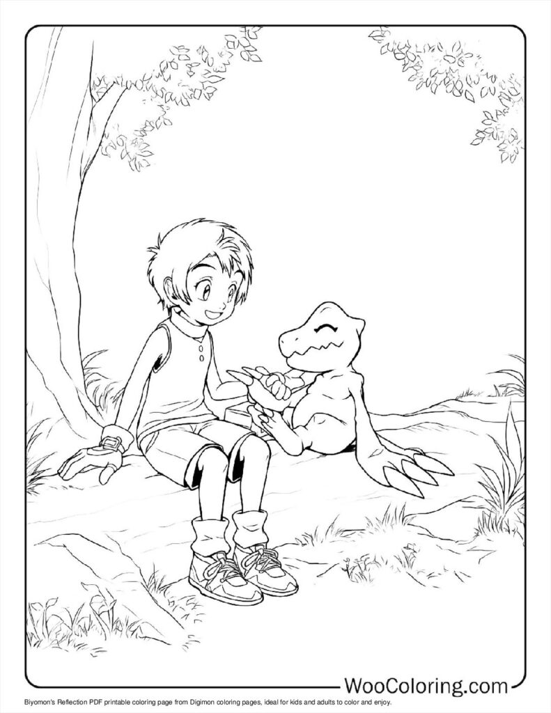 100  Digimon coloring pages  Free PDF To Print  - 45