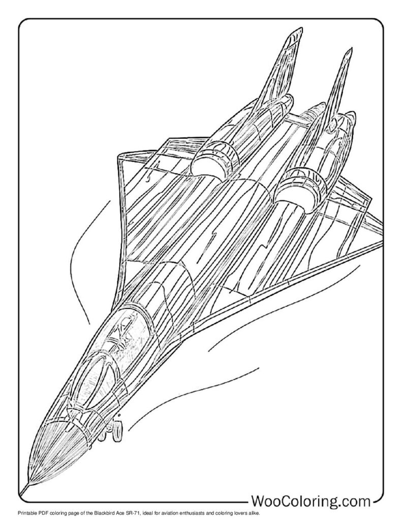 100  Jet coloring pages  Free PDF To Print  - 77