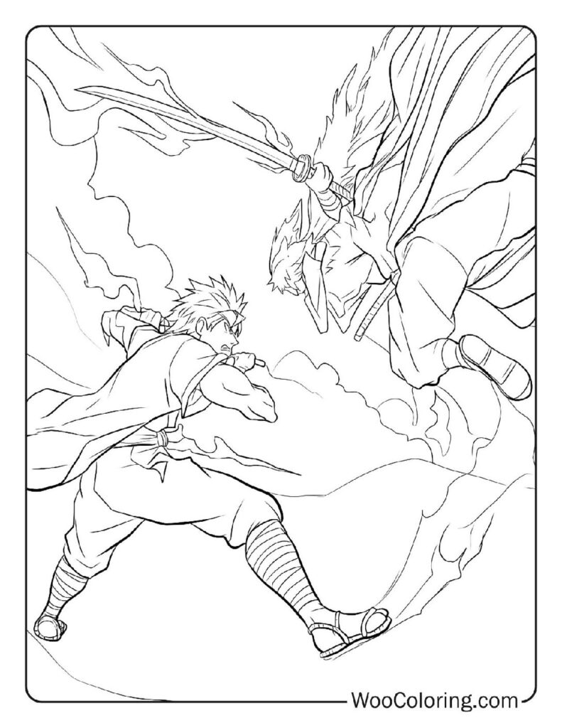 100  Demon Slayer coloring pages  Free PDF To Print  - 61