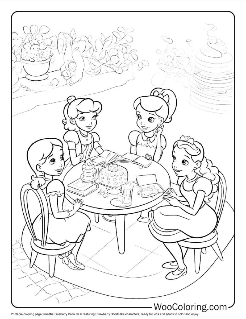 Blueberry Book Club For Kids