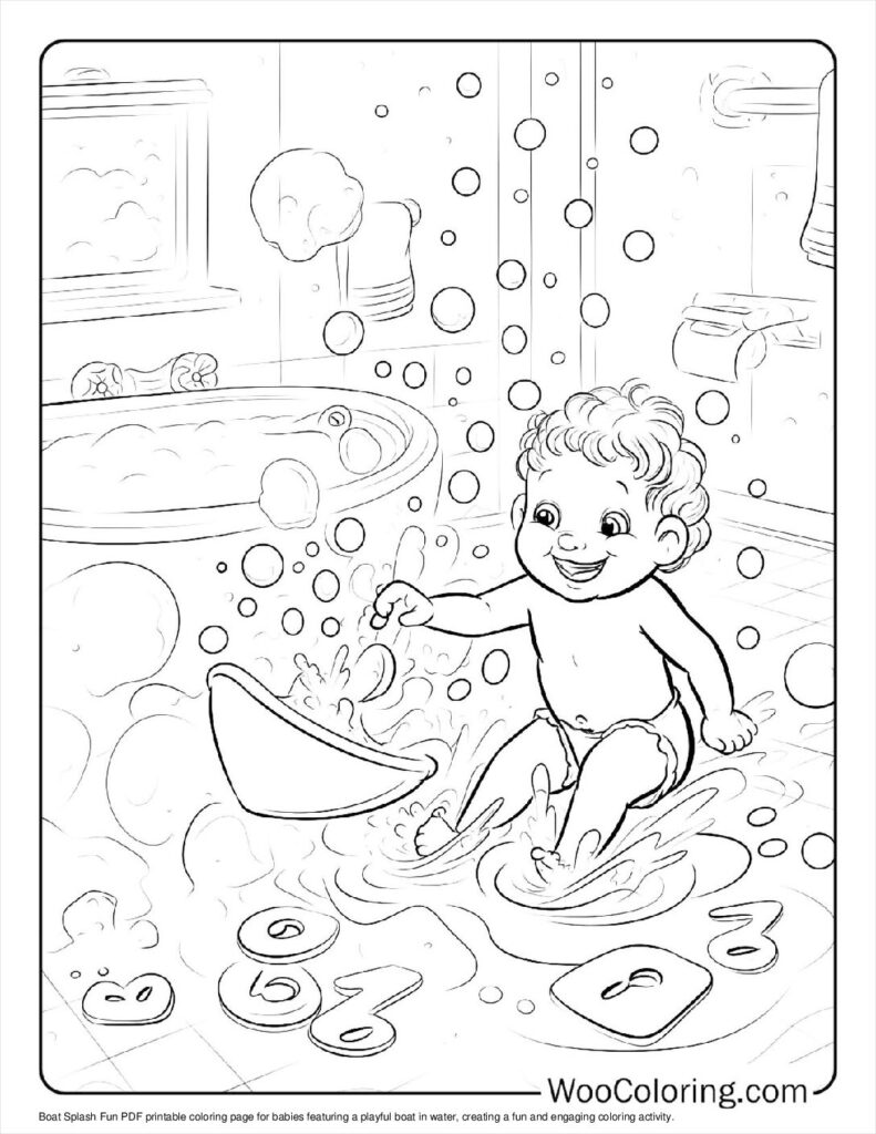 100  Baby coloring pages  Free PDF To Print  - 58