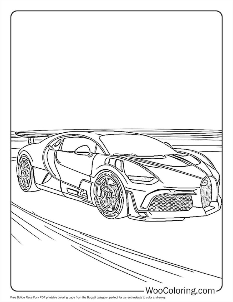 100  Bugatti coloring pages  Free PDF To Print  - 13