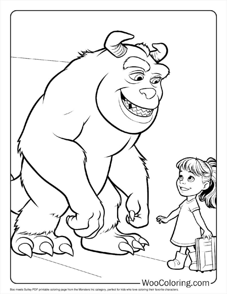 Boo meets Sulley