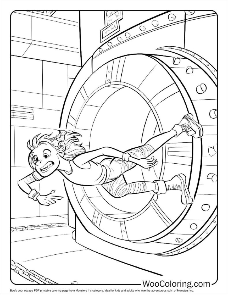 Boo’s door escape