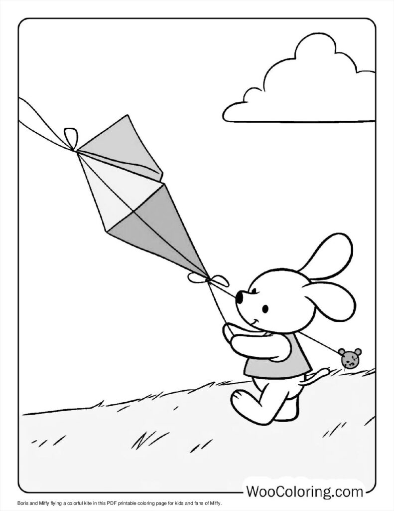 100  Miffy coloring pages  Free PDF To Print  - 44