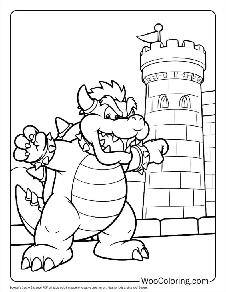 Bowser's Castle Entrance