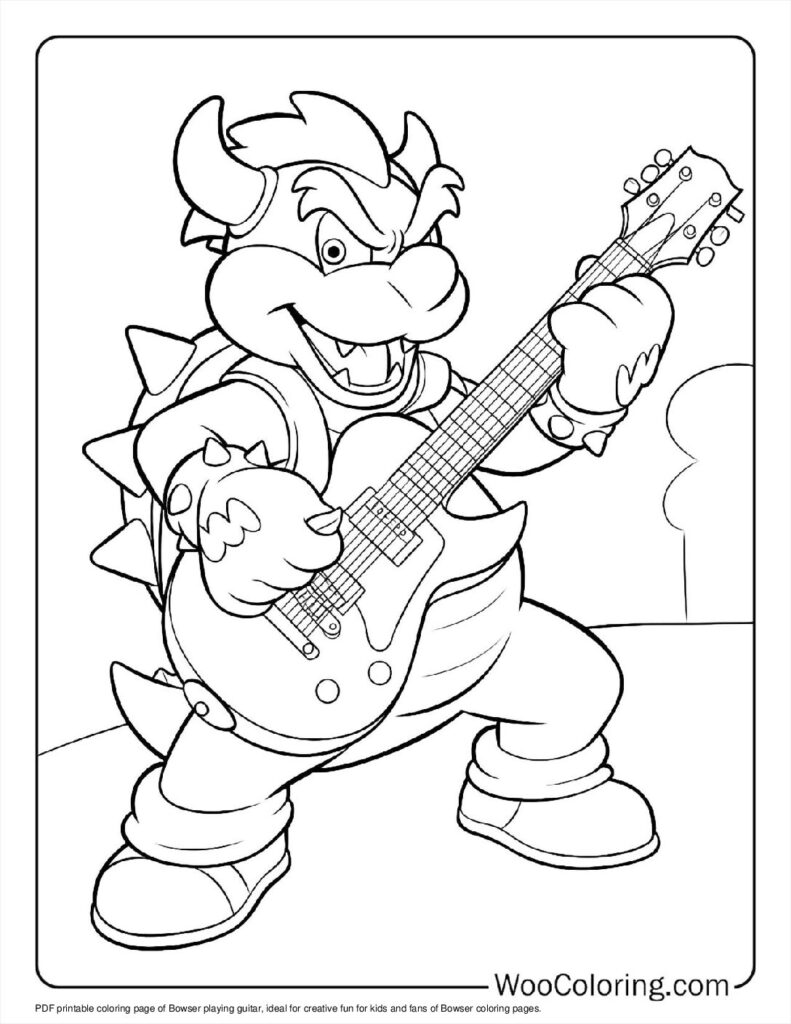 Bowser's Guitar Solo
