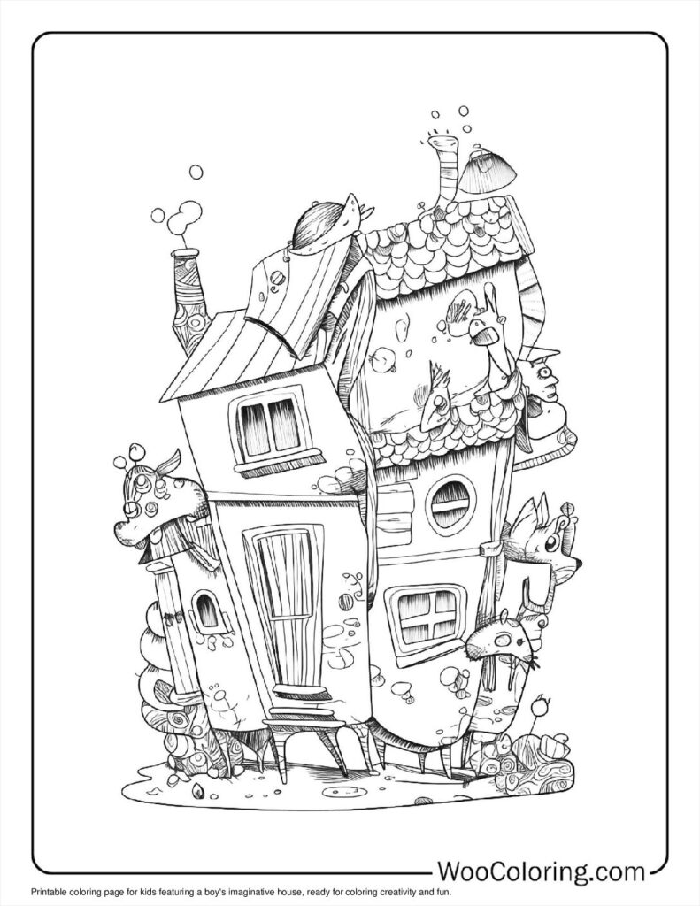 Boy's Imaginative House