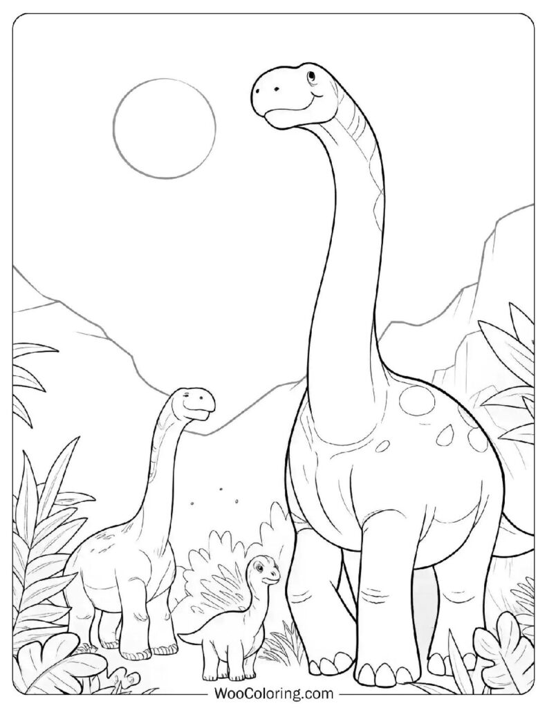 Brachiosaurus and Friends