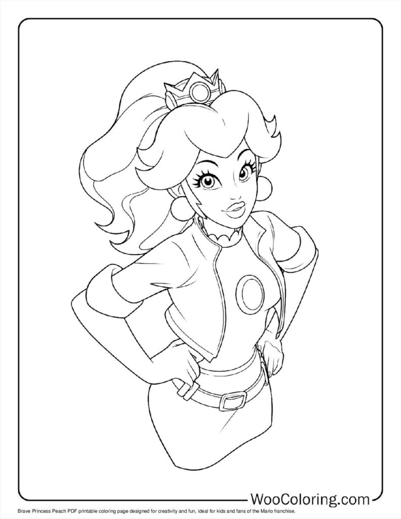 Brave Princess Peach