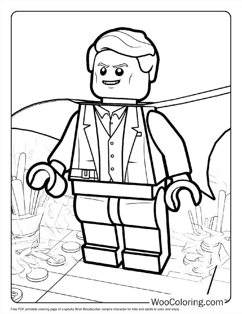 100 Vampire coloring pages Free PDF To Print - 37