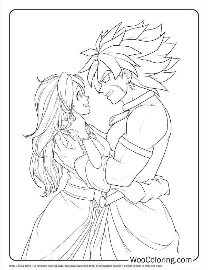 100  Broly coloring pages  Free PDF To Print  - 43