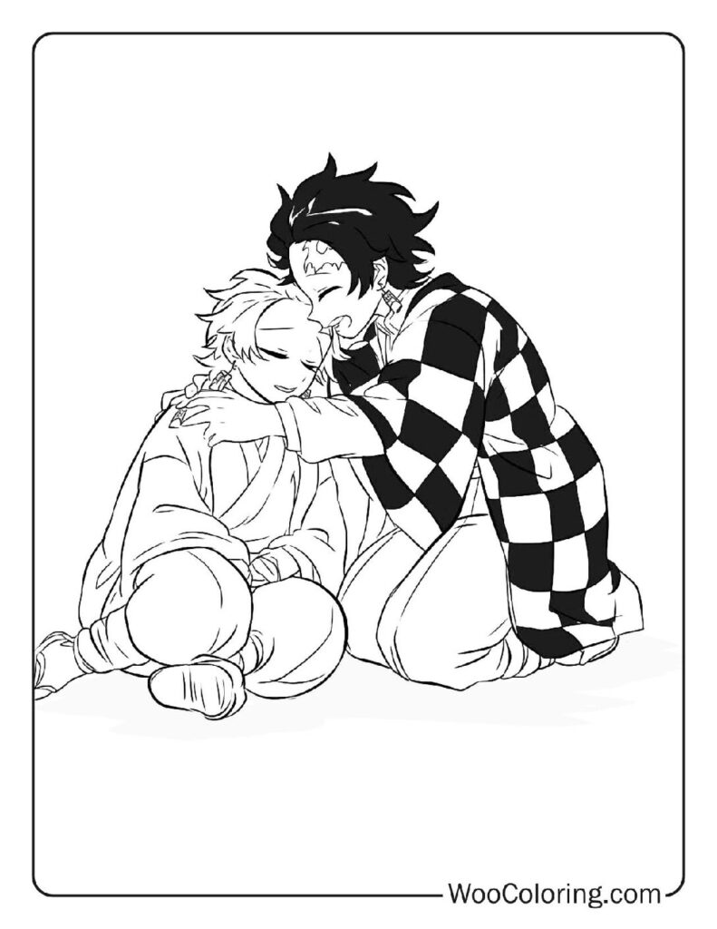 100  Demon Slayer coloring pages  Free PDF To Print  - 90