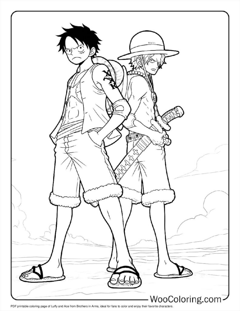 100  Luffy coloring pages  Free PDF To Print  - 34