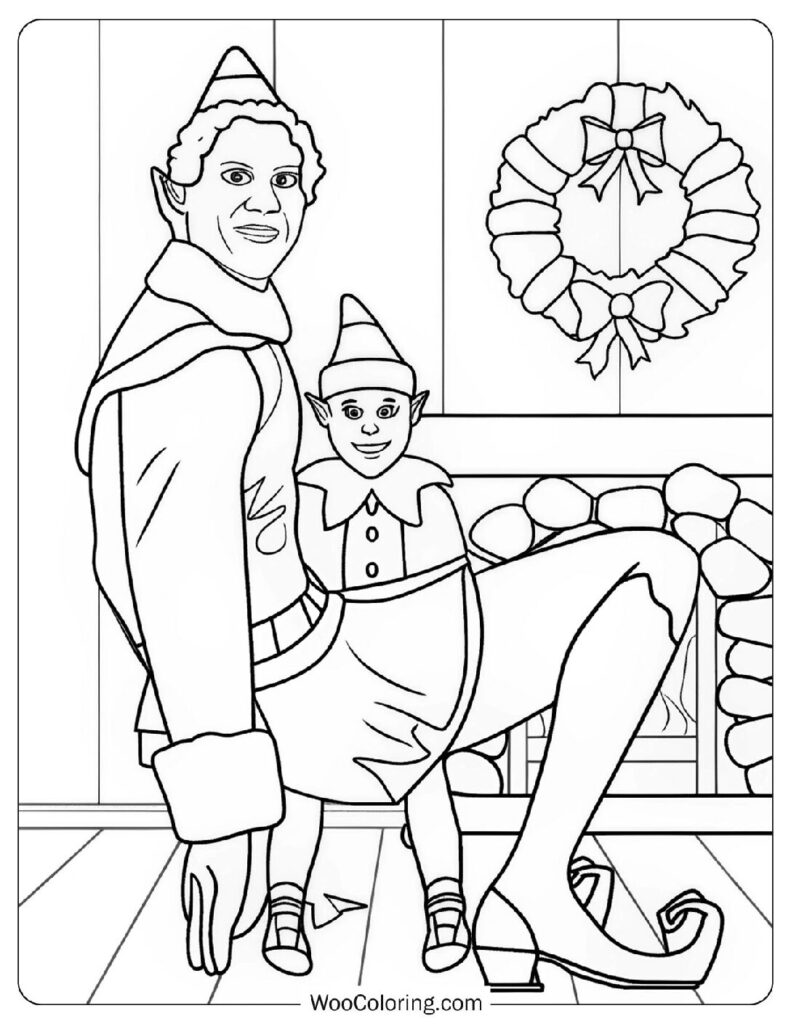 1 500 Christmas Coloring Pages  Free PDF To Print  - 99