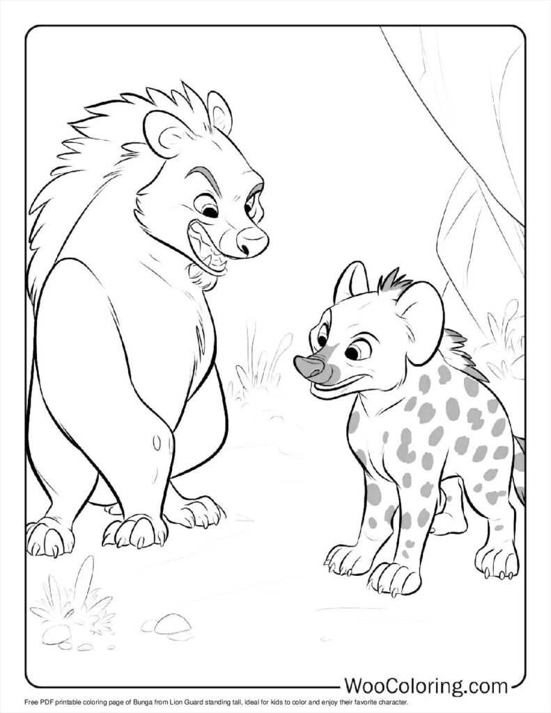 Bunga Stands Tall in Lion Guard