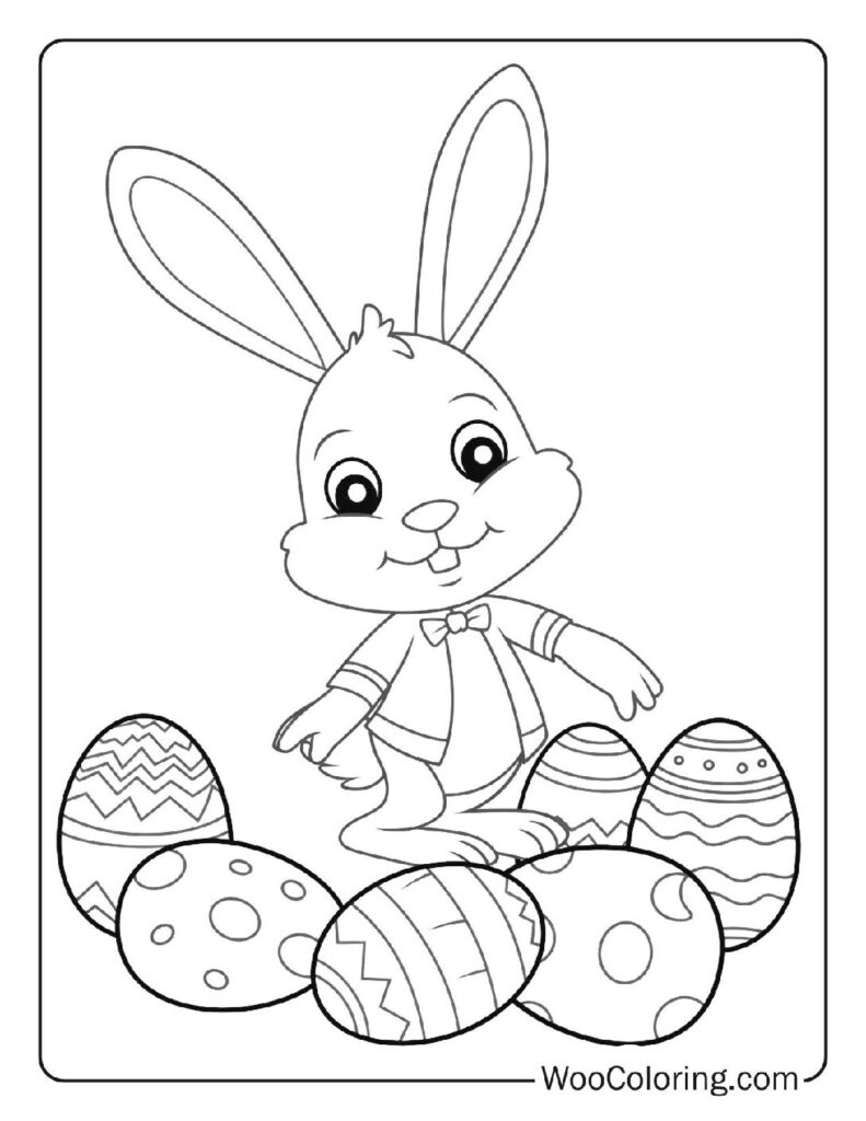 100  Easter coloring pages  Free PDF To Print  - 88
