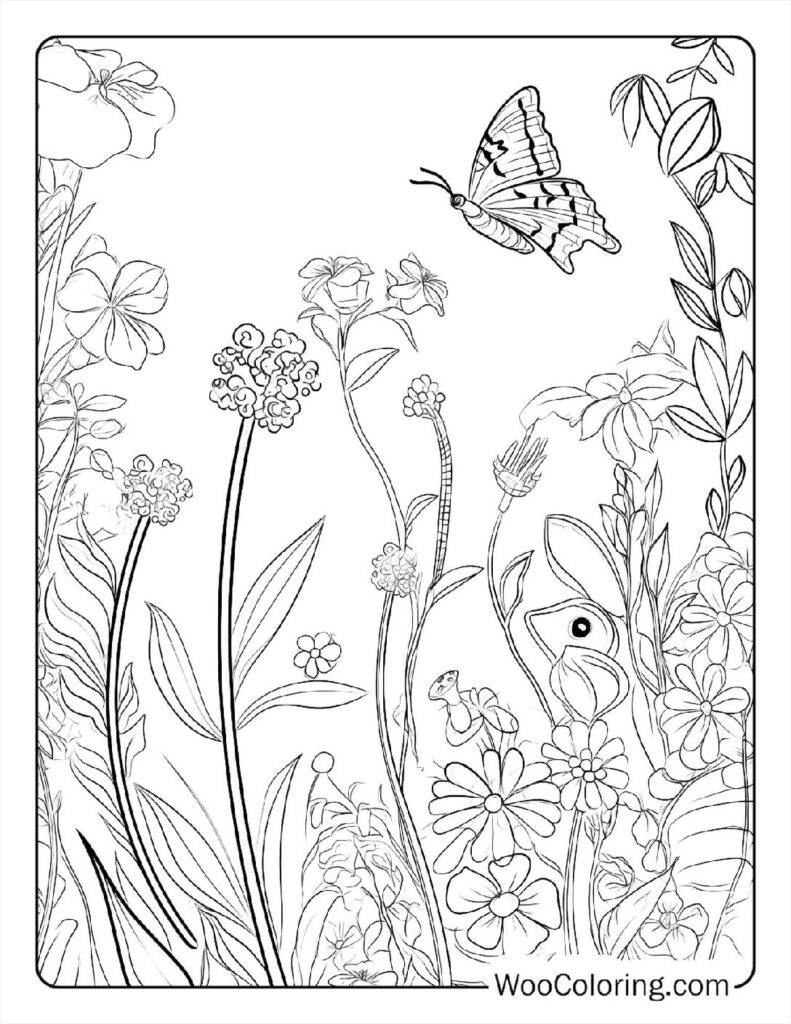 100  Butterfly coloring pages  Free PDF To Print  - 85