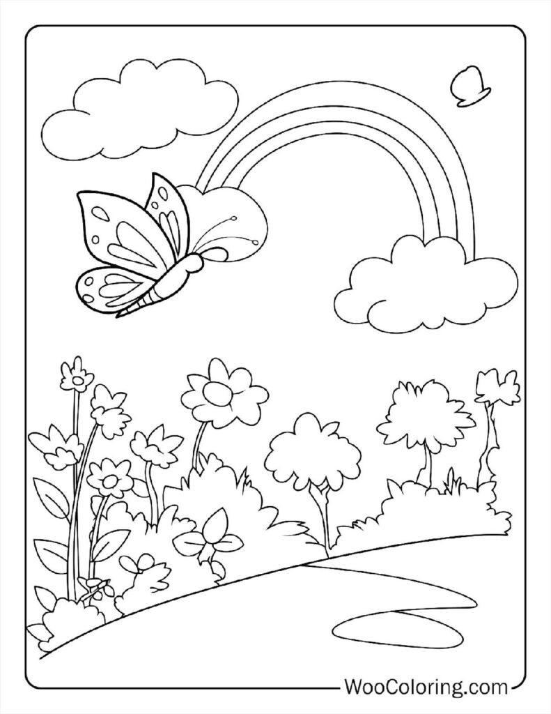 100  Butterfly coloring pages  Free PDF To Print  - 92