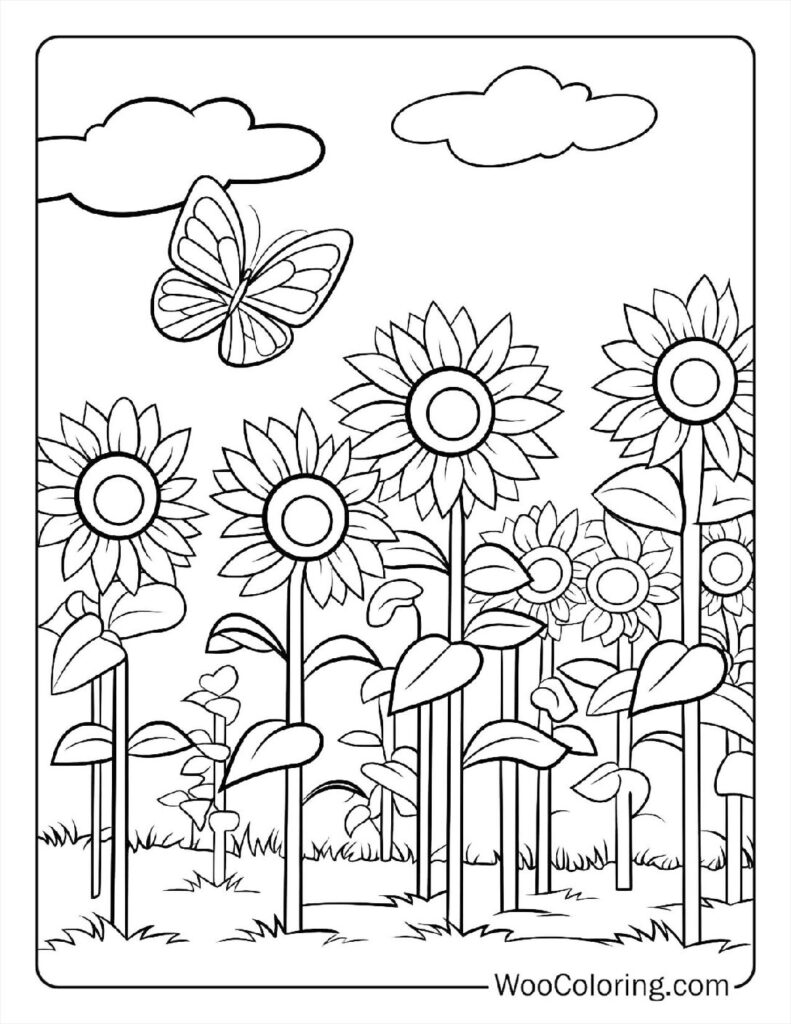 100  Butterfly coloring pages  Free PDF To Print  - 50
