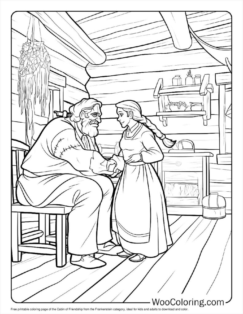 100  Frankenstein coloring pages  Free PDF To Print  - 32