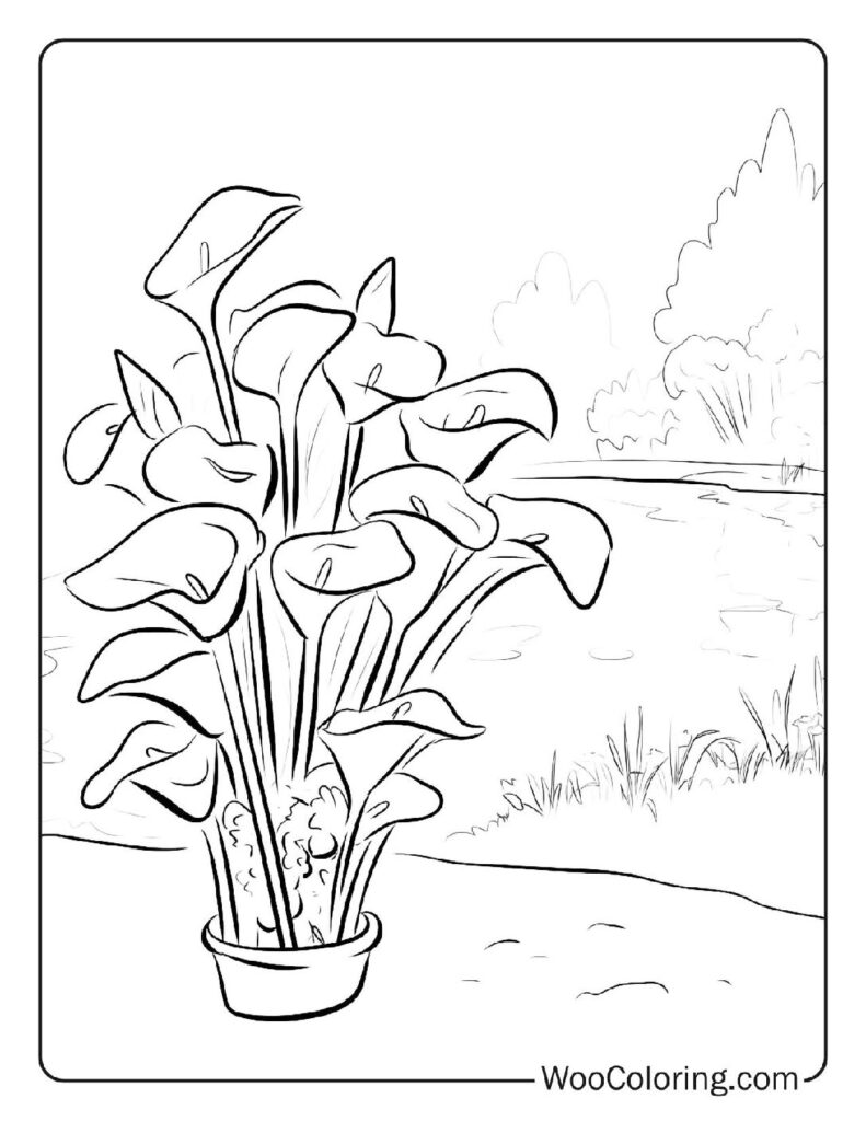 100 Flower coloring pages Free PDF To Print - 60