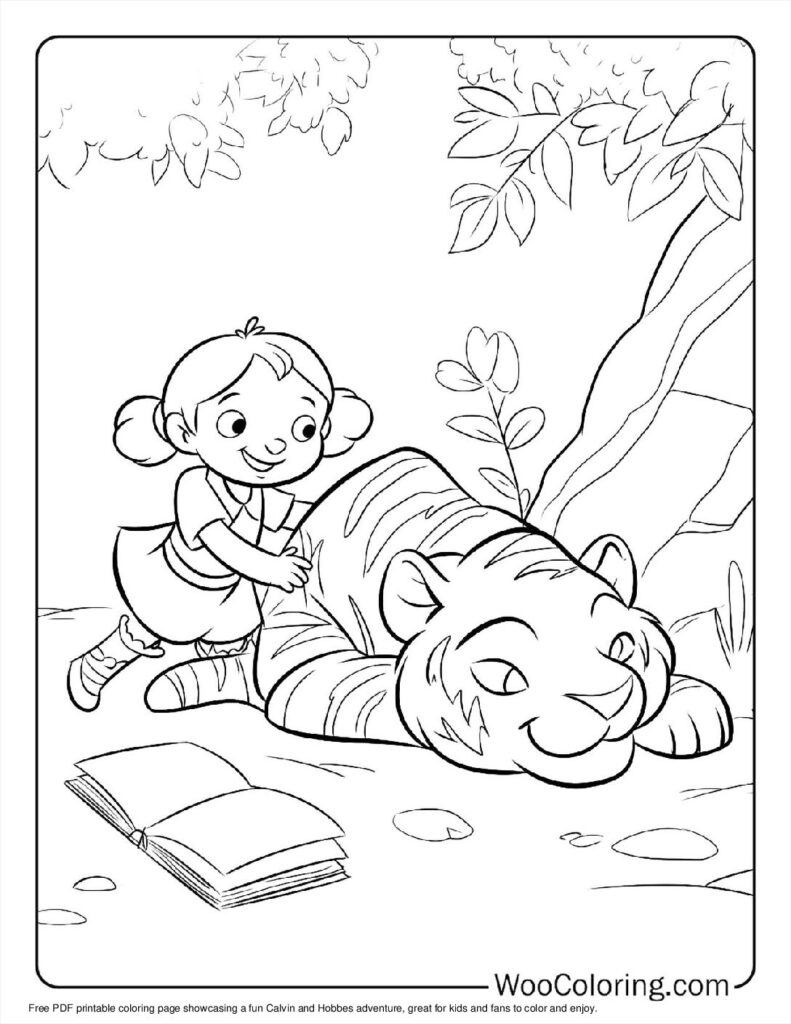 100 Tiger coloring pages Free PDF To Print - 50