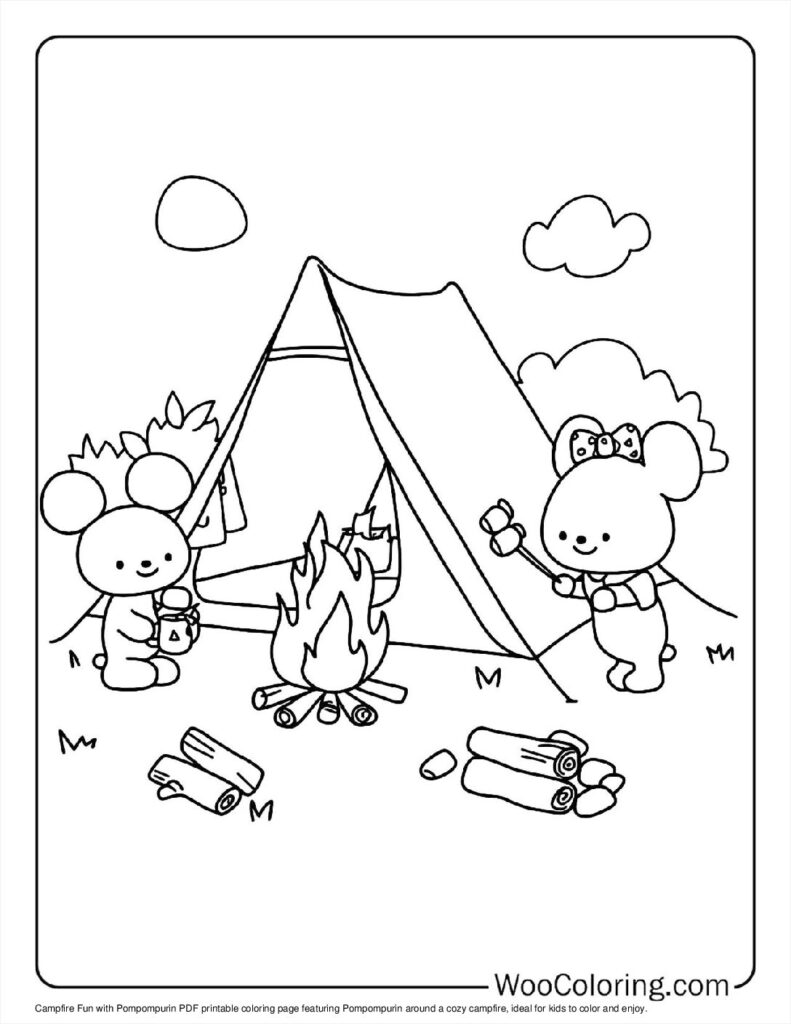 100  Pompompurin coloring pages  Free PDF To Print  - 94
