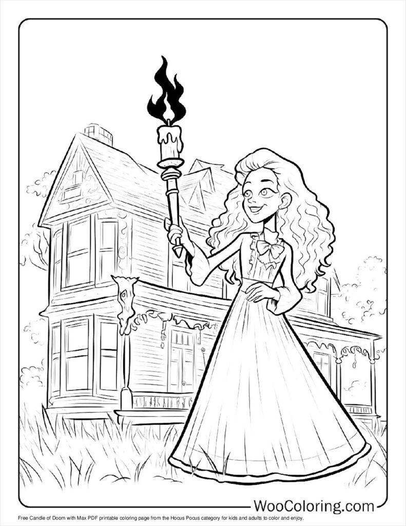 100  Hocus Pocus coloring pages  Free PDF To Print  - 69