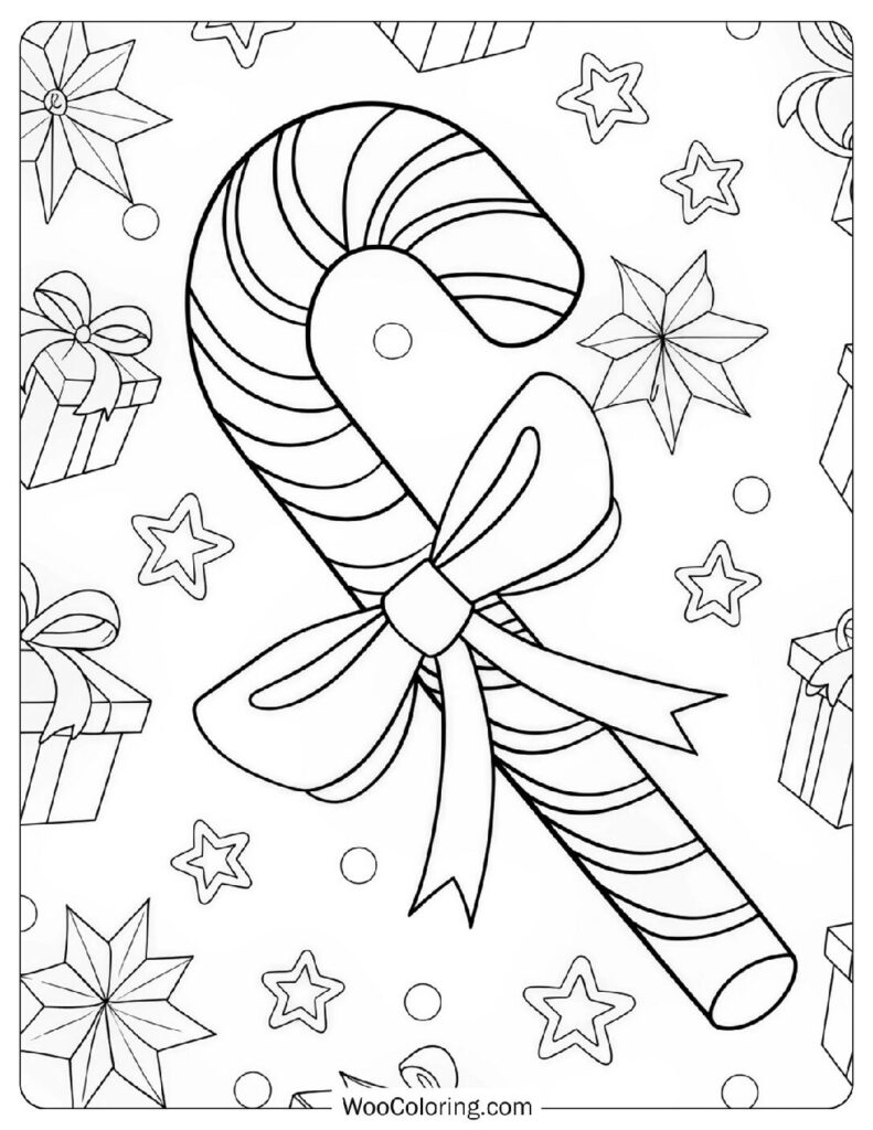 1 500 Christmas Coloring Pages  Free PDF To Print  - 40