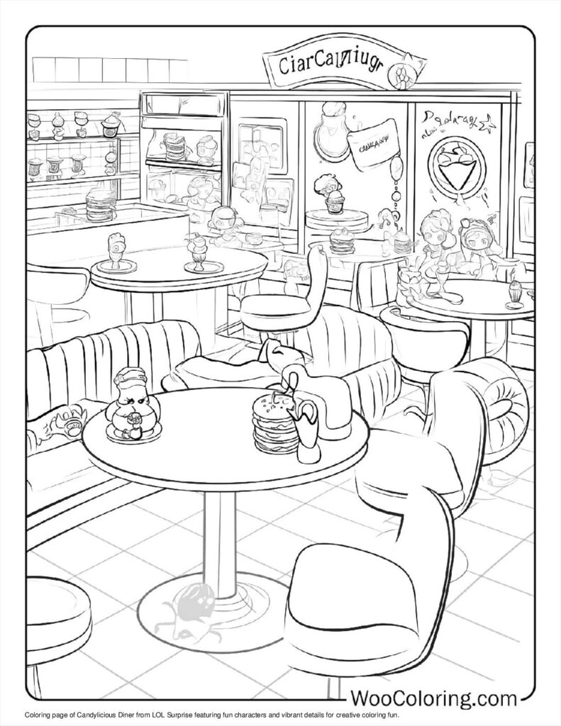 100  LOL Surprise coloring pages  Free PDF To Print  - 99