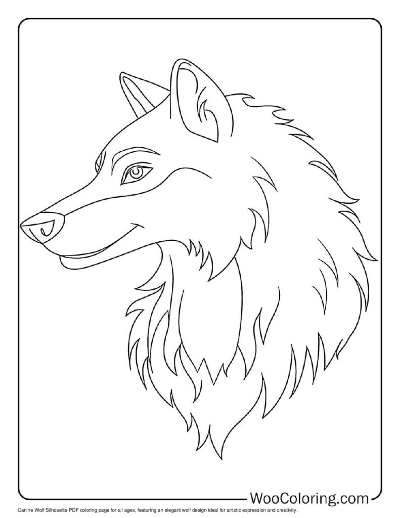100  Wolf coloring pages  Free PDF To Print  - 21