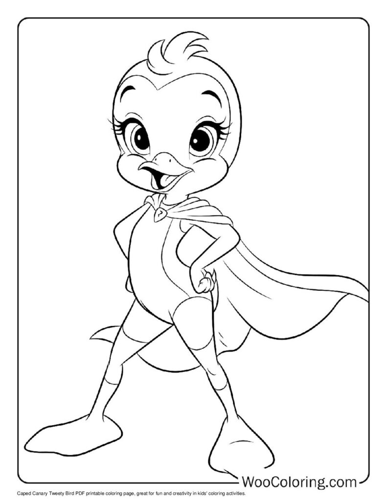 100  Tweety Bird coloring pages  Free PDF To Print  - 59