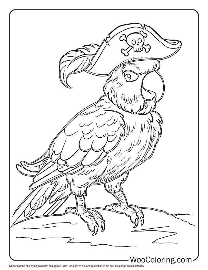 100  Parrot coloring pages  Free PDF To Print  - 20