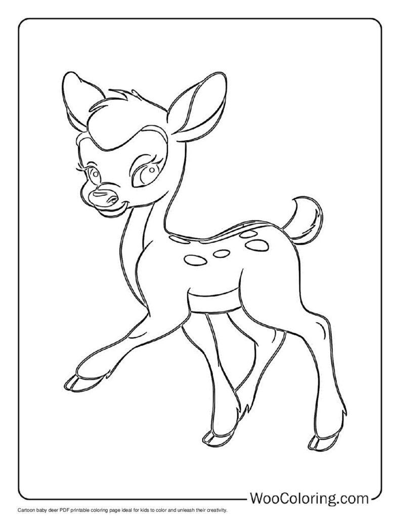 100  Deer coloring pages  Free PDF To Print  - 53