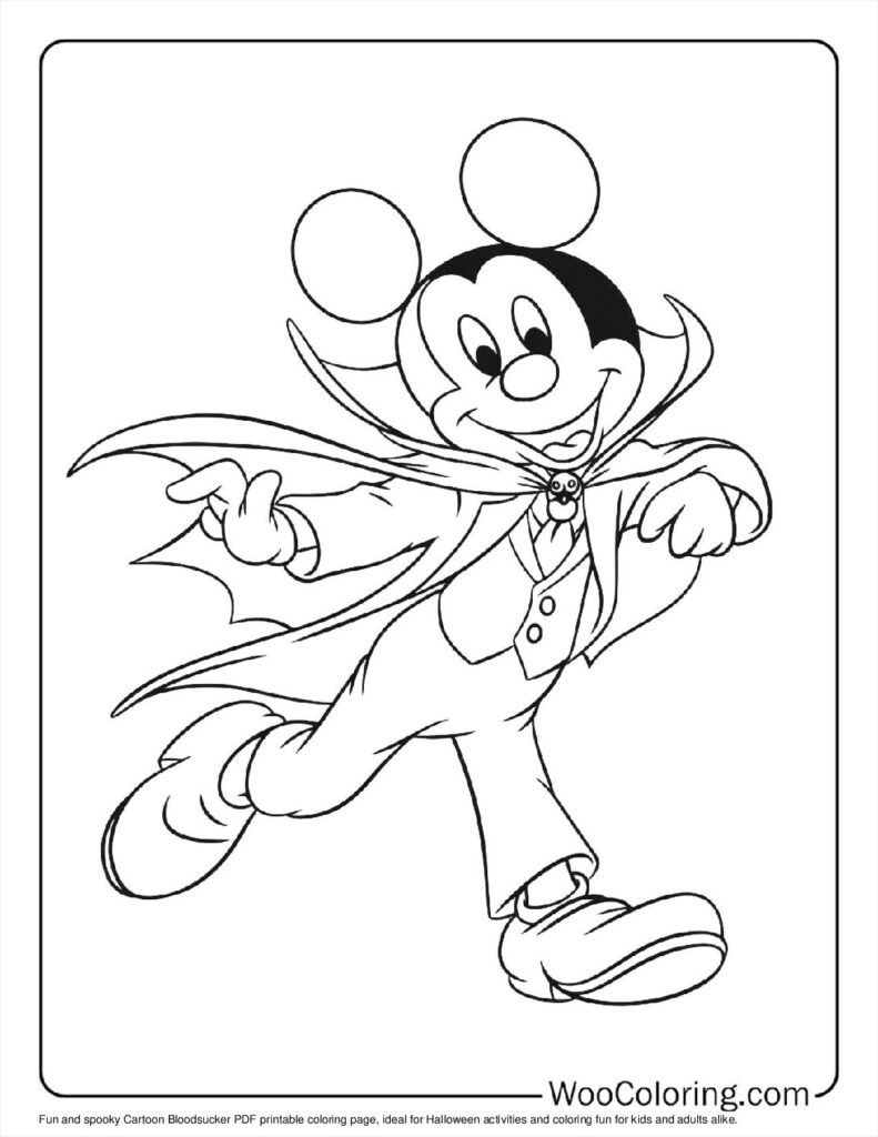 100 Vampire coloring pages Free PDF To Print - 4