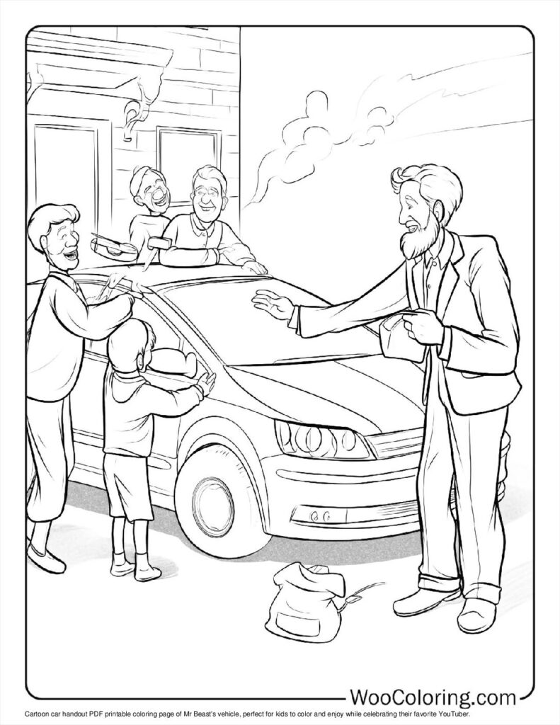 100  Mr Beast coloring pages  Free PDF To Print  - 3