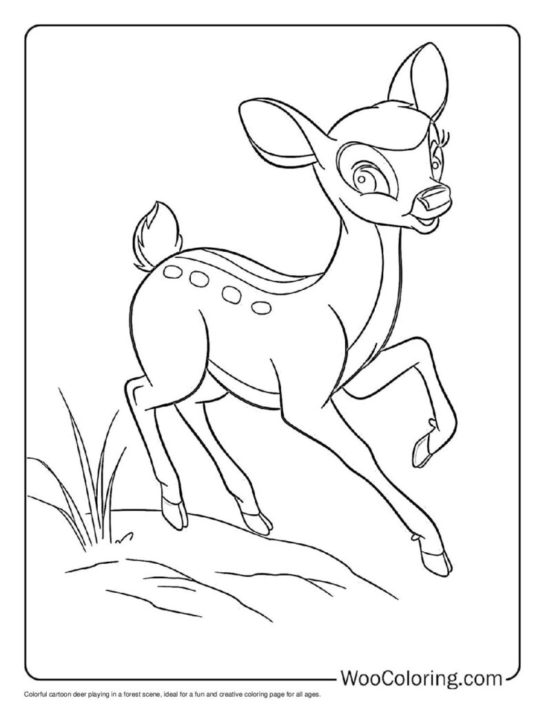 100  Deer coloring pages  Free PDF To Print  - 65