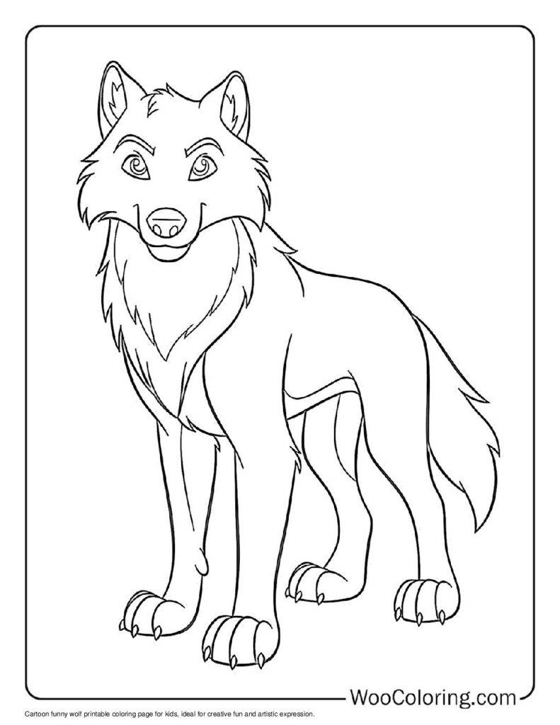 100  Wolf coloring pages  Free PDF To Print  - 49