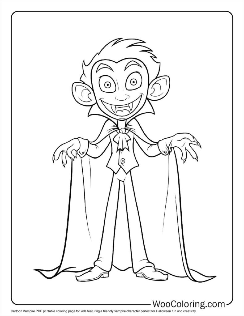 100 Vampire coloring pages Free PDF To Print - 96