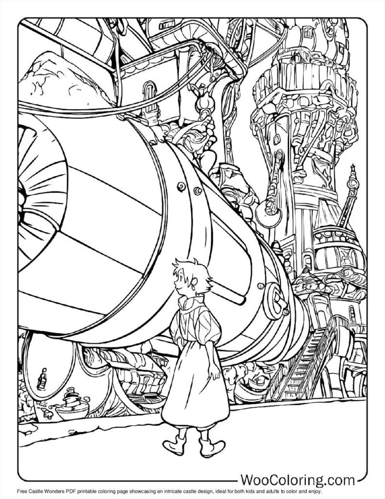 100  Studio Ghibli coloring pages  Free PDF To Print  - 44
