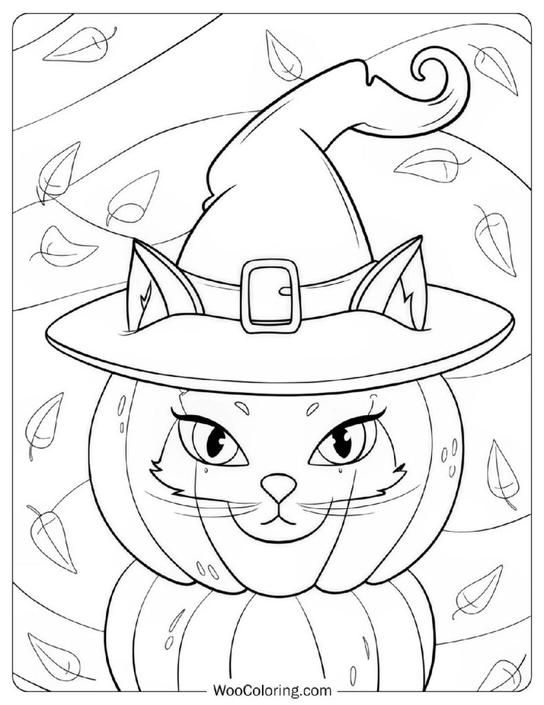 66 Pumpkin Coloring Pages  Free PDF To Print  - 65