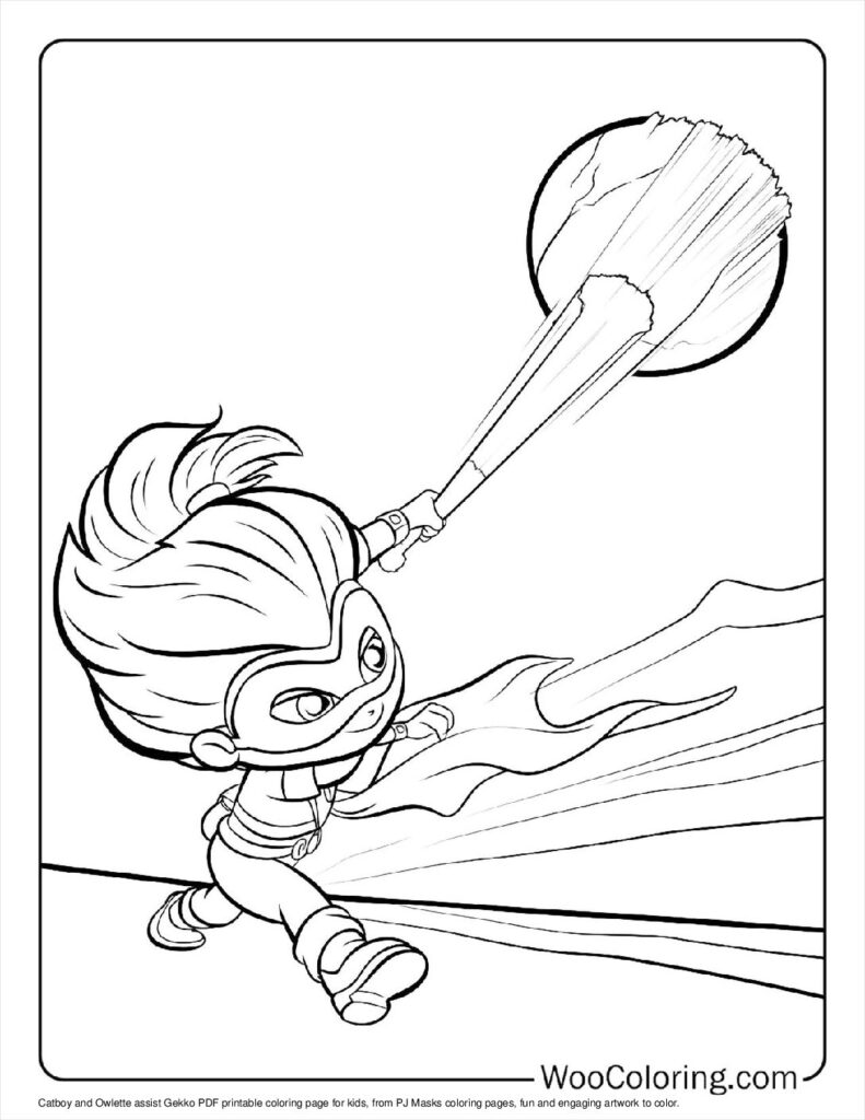 100  PJ Masks coloring pages  Free PDF To Print  - 83