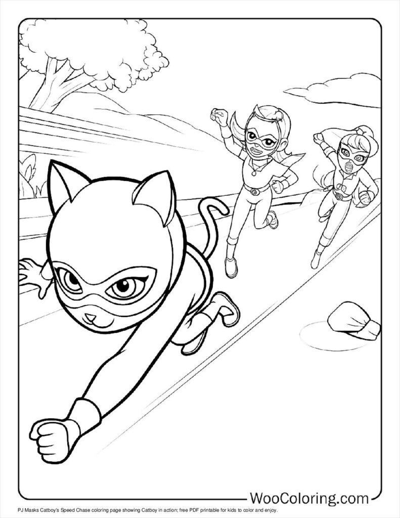 100  PJ Masks coloring pages  Free PDF To Print  - 87